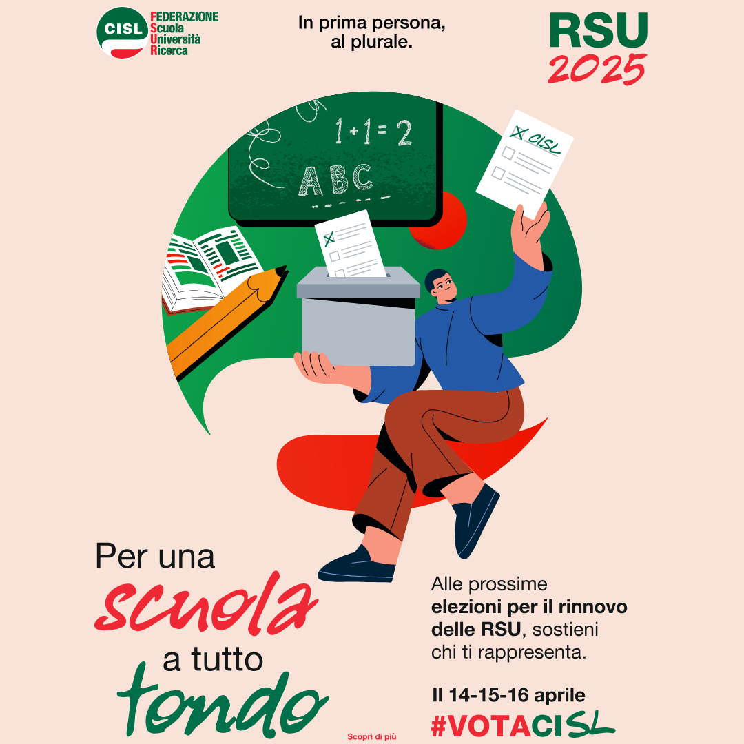 Elezioni RSU: “Per una scuola a tutto tondo”